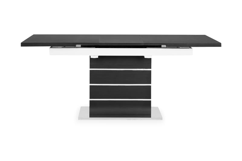 Macahan Udvideligt Spisebord 140 cm - Sort/Hvid - Møbler - Senge - Seng med opbevaring