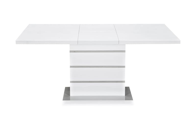 Malibu Udvideligt Spisebord 120 cm - Hvid - Møbler - Borde - Spisebord og køkkenbord