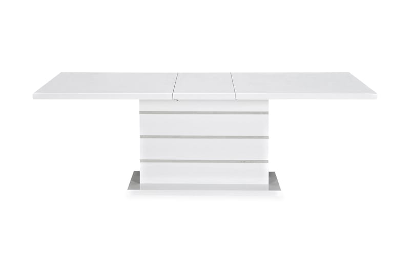 Malibu Udvideligt Spisebord 180 cm - Hvid - Møbler - Borde - Spisebord og køkkenbord