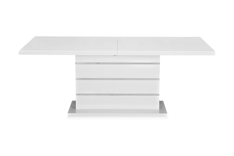 Malibu Udvideligt Spisebord 200 cm - Hvid - Møbler - Borde - Spisebord og køkkenbord