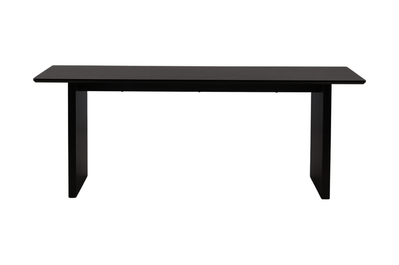 Mangat Spisebord 200 cm - Sort - Møbler - Borde - Spisebord og køkkenbord