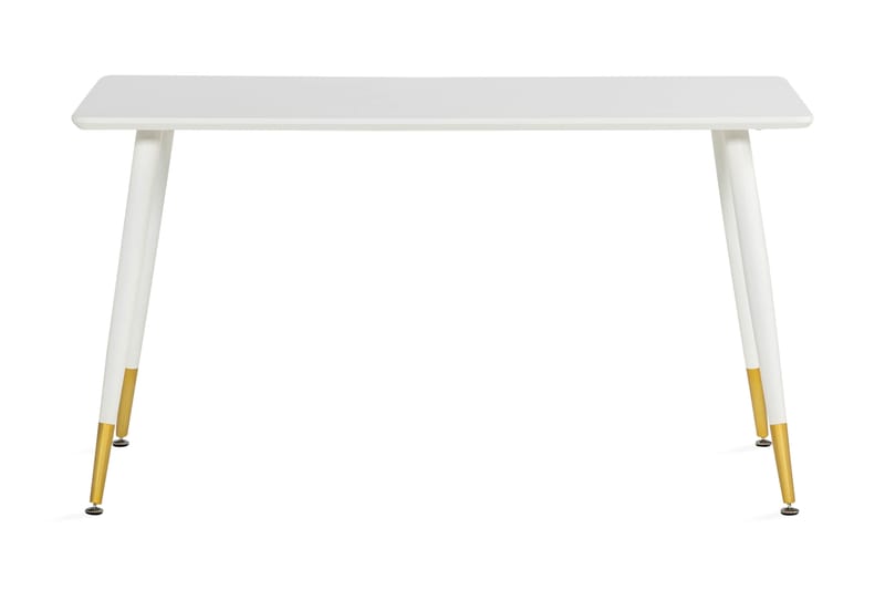 Melbana Spisebord 140 cm - Hvid/Sort - Møbler - Borde - Spisebord og køkkenbord