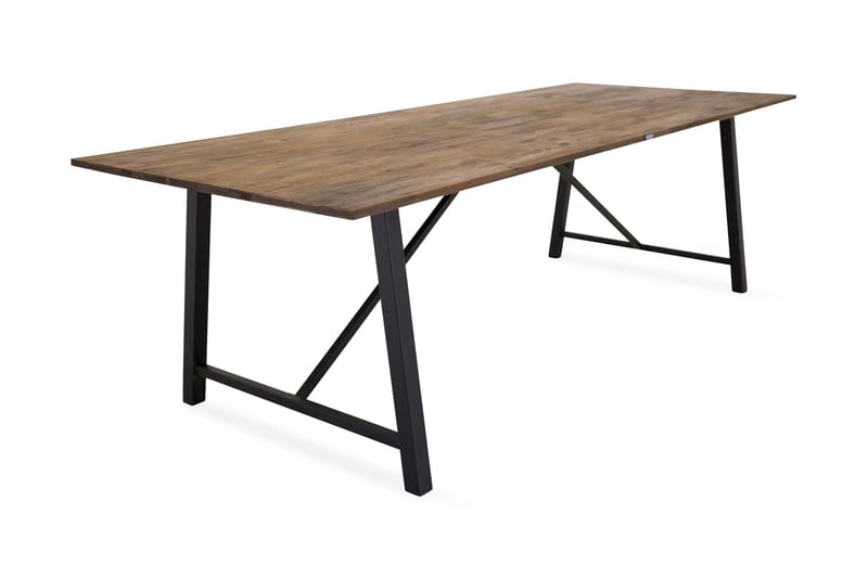 Milas Spisebord Træ/Sort - Møbler - Borde - Spisebord og køkkenbord