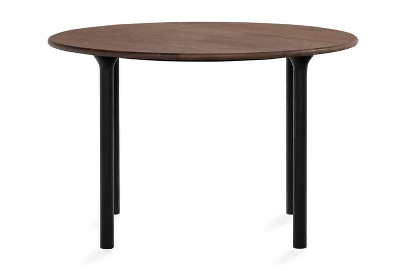 Noira Spisebord 120 cm Massiv Valnød Rundt - Brun - Møbler - Borde - Spisebord og køkkenbord