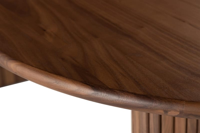 Noira Spisebord 220 cm Massiv Valnød - Brun - Møbler - Borde - Spisebord og køkkenbord
