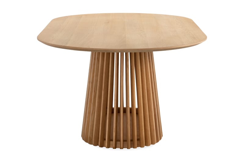 Peyra Spisebord 200 cm Ovalt Eg - Natur - Møbler - Borde - Spisebord og køkkenbord