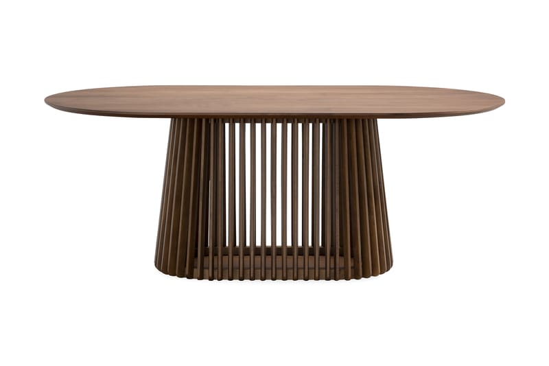 Peyra Spisebord 200 cm Ovalt - Natur - Møbler - Borde - Spisebord og køkkenbord