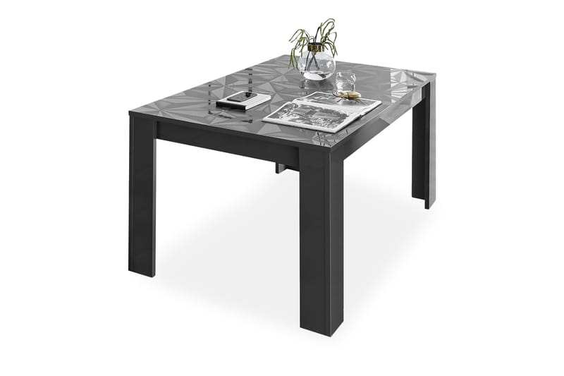 Prisma Spisebord 137+48 grå - Grå - Møbler - Borde - Spisebord og køkkenbord