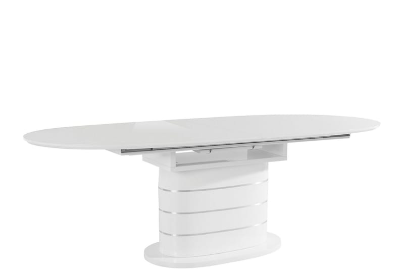 Quimper Spisebord Ovalt 160 cm - Hvid - Møbler - Borde - Spisebord og køkkenbord
