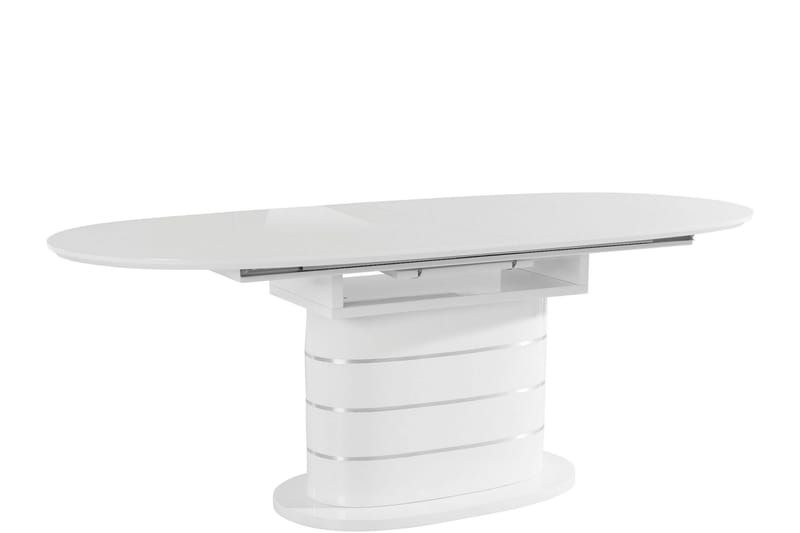 Quimper Spisebord Ovalt 200 cm - Hvid - Møbler - Borde - Spisebord og køkkenbord
