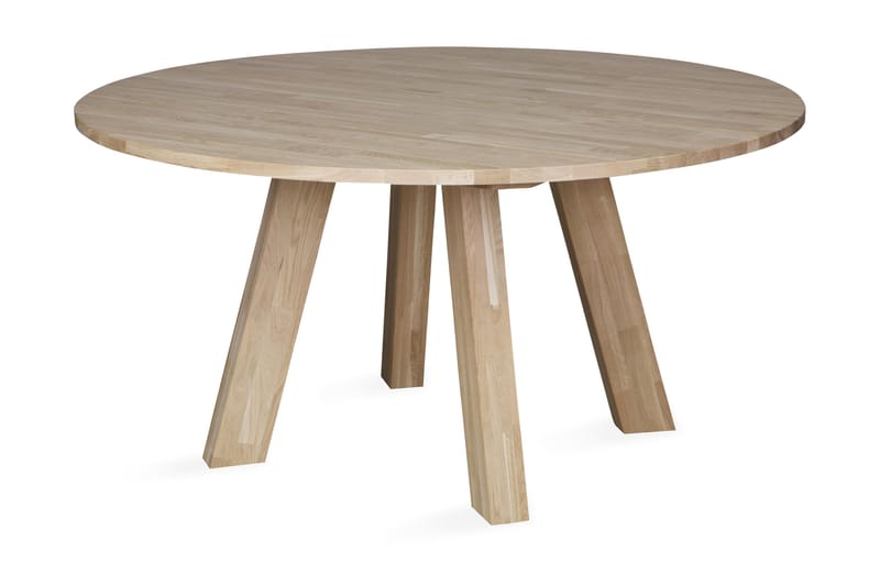 Reba Spisebord 150 cm Rund - Eg - Møbler - Borde - Spisebord og køkkenbord