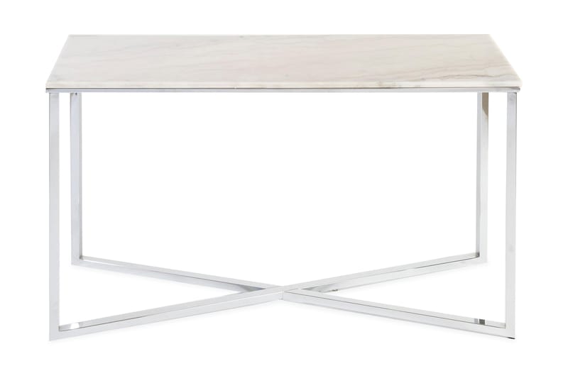 Rivabella Konsolbord 120 cm - Lys Marmor/Krom - Møbler - Borde - Side borde & aflastningsbord - Konsolbord