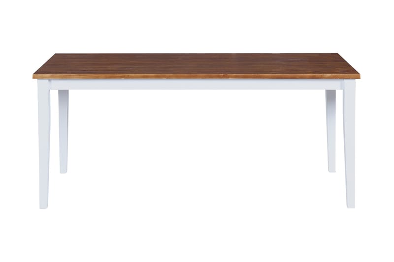 Sandavagur Udtrækkeligt spisebord 90 cm - Natur / hvid - Møbler - Borde - Spisebord og køkkenbord