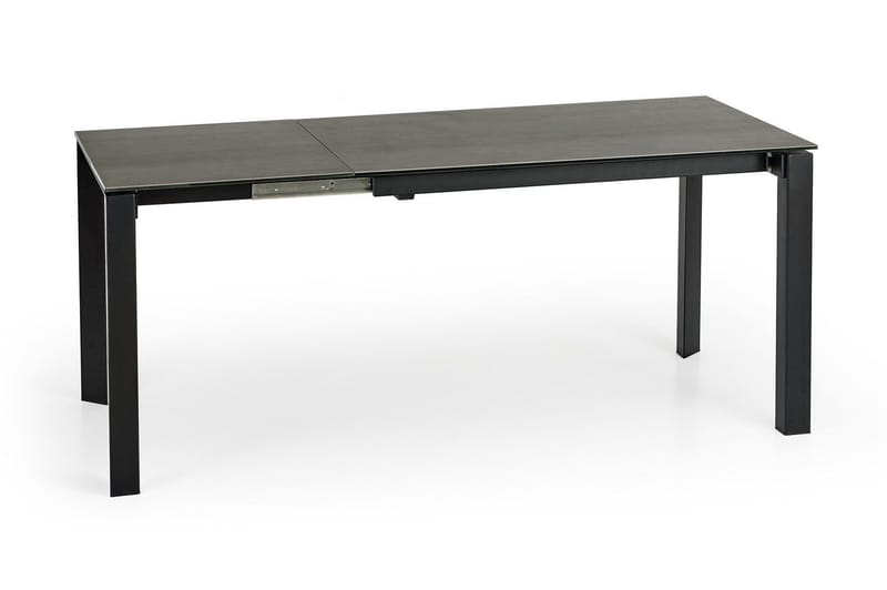 Simonton Udvideligt Spisebord 120 cm - Sort - Møbler - Borde - Spisebord og køkkenbord