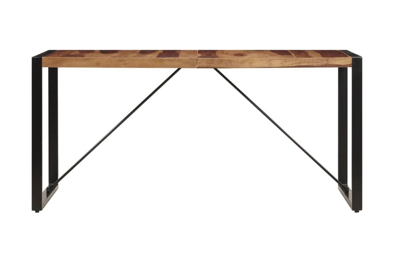 Spisebord 140 X 70 X 75 Cm Massivt Sheeshamtræ - Brun - Møbler - Borde - Spisebord og køkkenbord