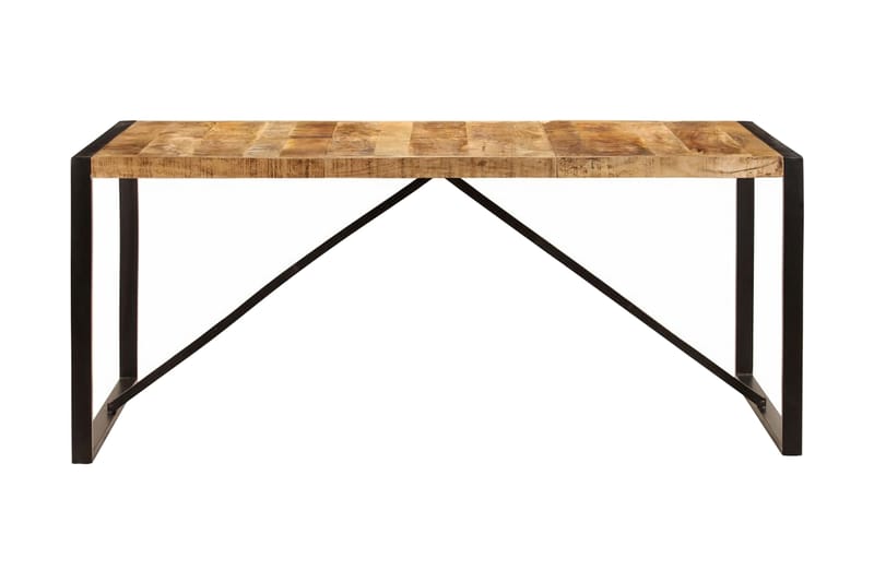 Spisebord I Massivt Ru Mangotræ 180 Cm - Brun - Møbler - Borde - Spisebord og køkkenbord