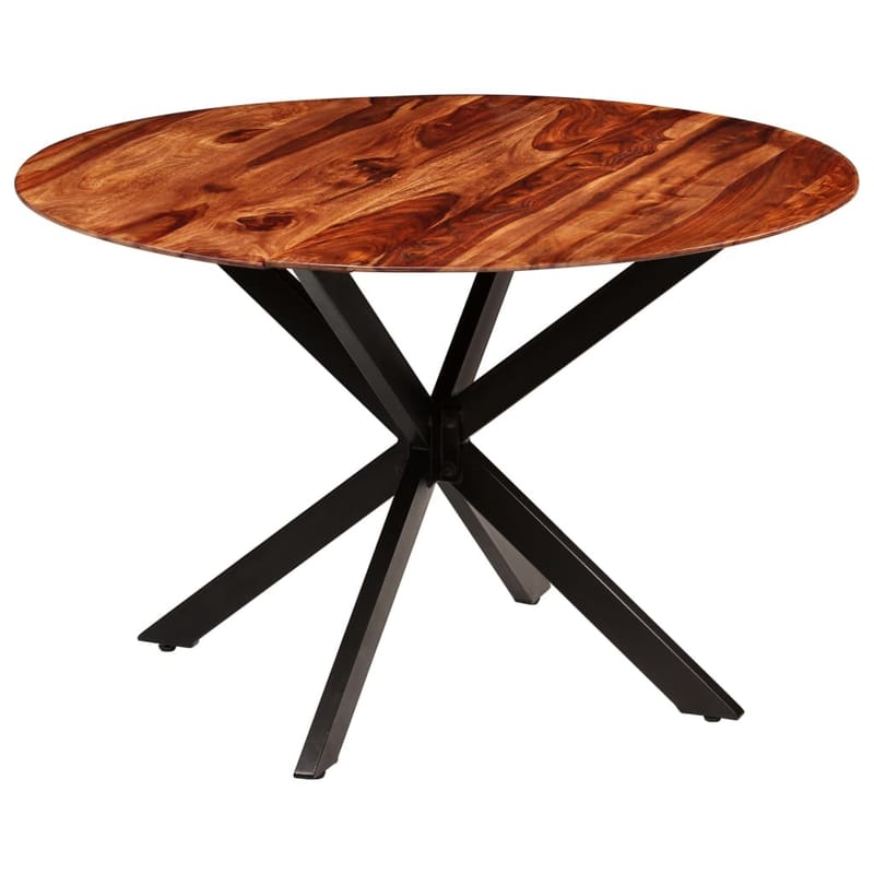 Spisebord I Massivt Sheeshamtræ 120 X 77 Cm - Brun - Møbler - Borde - Spisebord og køkkenbord