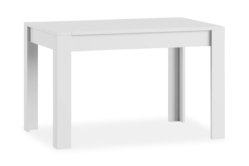 Syrius Udvideligt Spisebord 120 cm - Hvid Højglans - Møbler - Borde - Spisebord og køkkenbord