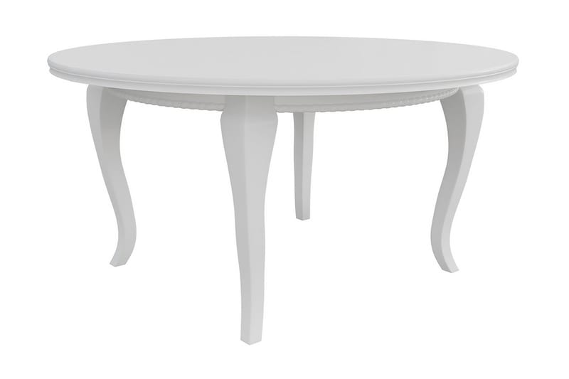 Tabell Udvideligt spisebord 150 cm - Hvid - Møbler - Borde - Spisebord og køkkenbord