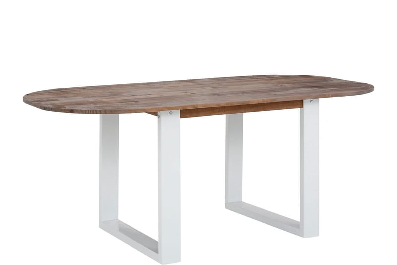 Telestad Spisebord Ovalt 220 cm - Brun - Møbler - Borde - Spisebord og køkkenbord