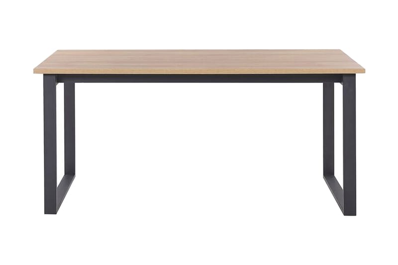 Teltow Spisebord 160 cm - Natur/Sort - Møbler - Borde - Spisebord og køkkenbord