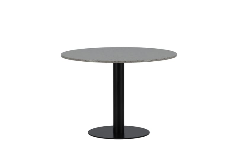 Valera Spisebord 106 cm Grå/Sort - Møbler - Borde - Spisebord og køkkenbord