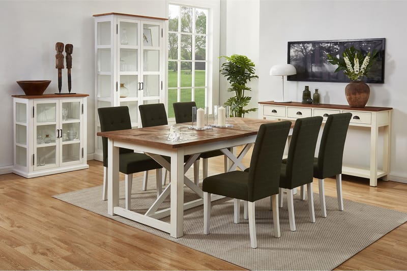 Varis Spisebord 200 cm - Brun - Møbler - Borde - Spisebord og køkkenbord