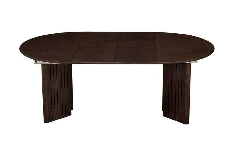 Vrajolli Udvideligt Rundt Spisebord 120/200 cm - Brun - Møbler - Borde - Spisebord og køkkenbord