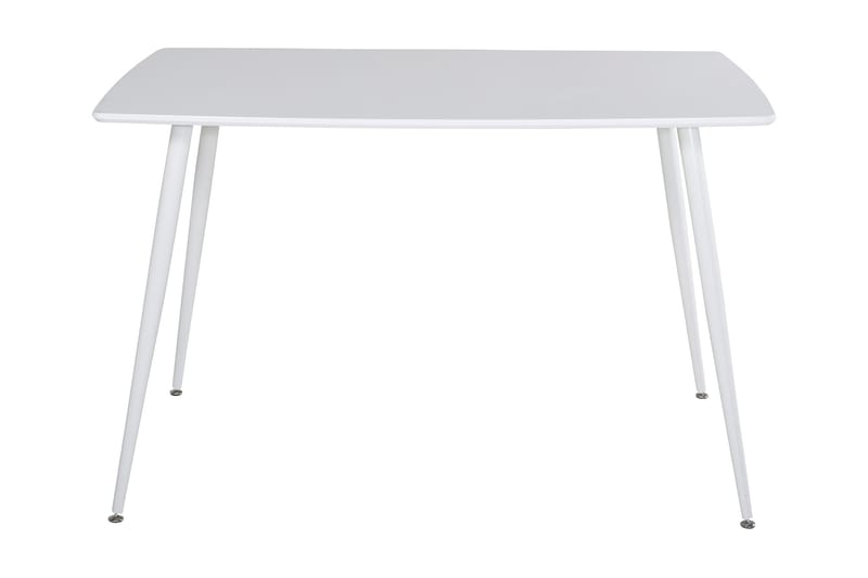Ypas Spisebord 120 cm - Hvid/Hvid - Møbler - Spisebordssæt - Rektangulært spisebordssæt