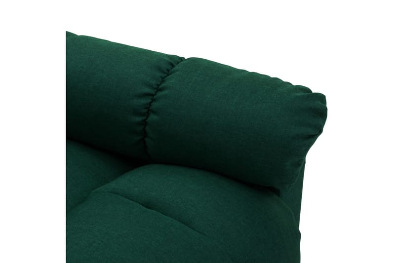 elektrisk lænestol stof mørkegrøn - Grøn - Møbler - Lænestole & puffer - Lænestole