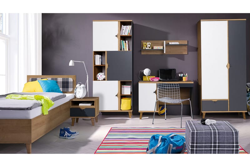 Memone soveværelsessæt barn - Flerfarvet - Møbler - Møbelsæt - Møbelsæt til soveværelse