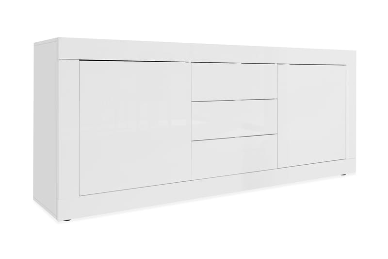 Basic Skænk 210 cm - Hvid - Badeværelse - Badeværelsesmøbler - Badeværelsesopbevaring