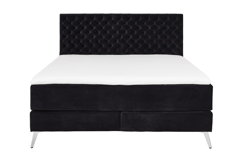 La Maison Komplet sengepakke Kontinentalseng seng 160x200 cm - Sort - Møbler - Senge - Kontinentalsenge