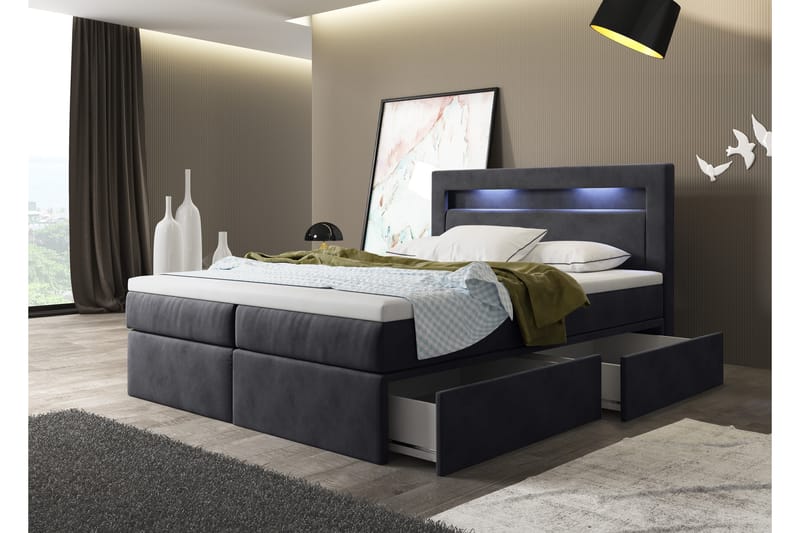 Oscar sengepakke 160x200cm - Møbler - Senge - Seng med opbevaring