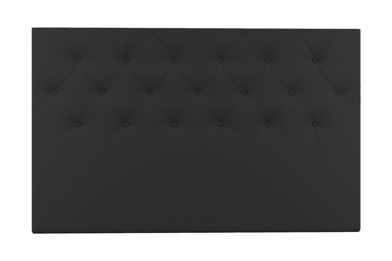 egsjö sengegavl 160 cm - sort - Møbler - Senge - Sengegavle