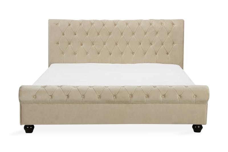 Avallon Dobbelt seng 180 | 200 cm - Beige - Møbler - Senge - Sengeramme & sengestel