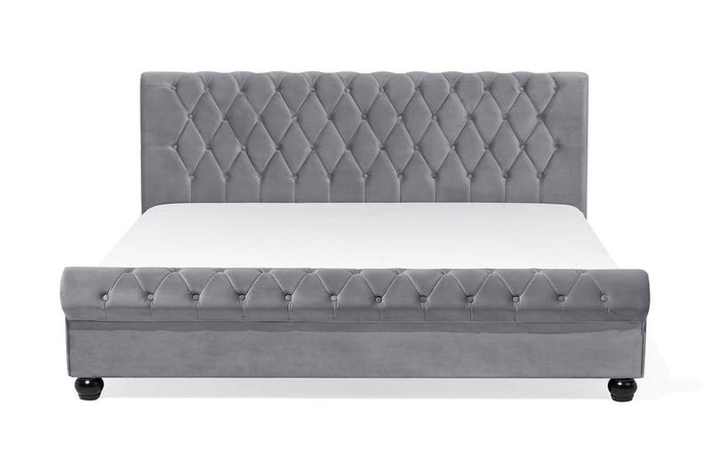 Avallon Dobbelt seng 180 | 200 cm - Grå - Møbler - Senge - Sengeramme & sengestel