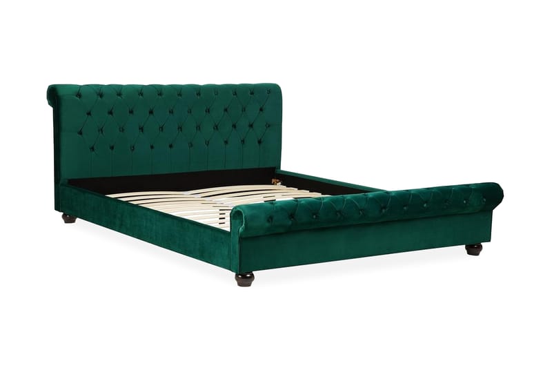 Avallon Dobbelt seng 180 | 200 cm - Grøn - Møbler - Senge - Sengeramme & sengestel