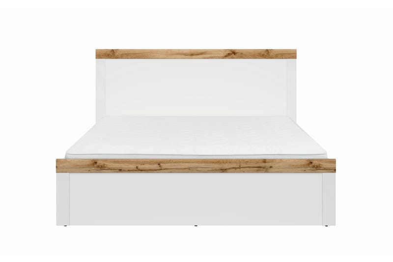 Holten Sengeramme 160 cm - Hvid|Træ/Natur - Møbler - Senge - Sengeramme & sengestel