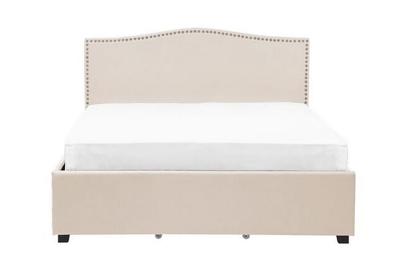 Montpellier Dobbelt seng 160 | 200 cm - Beige - Møbler - Senge - Sengeramme & sengestel