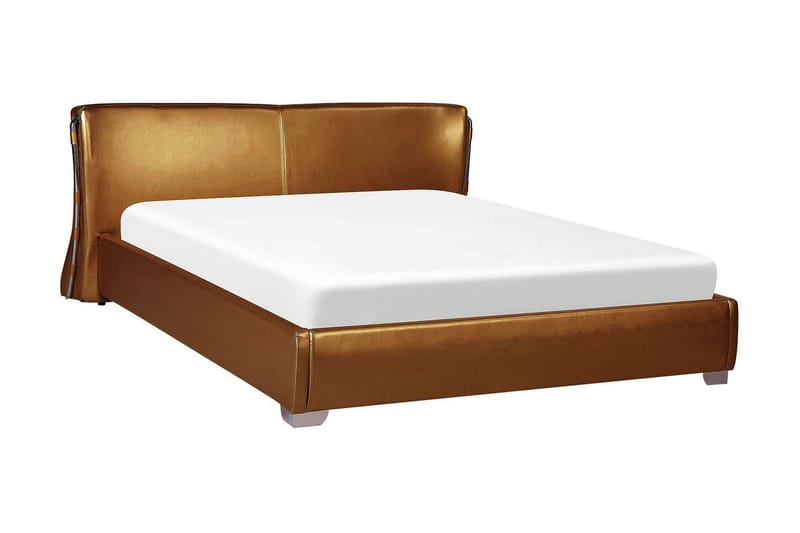 Paris Dobbelt seng 180 | 200 cm - Guld - Møbler - Senge - Sengeramme & sengestel