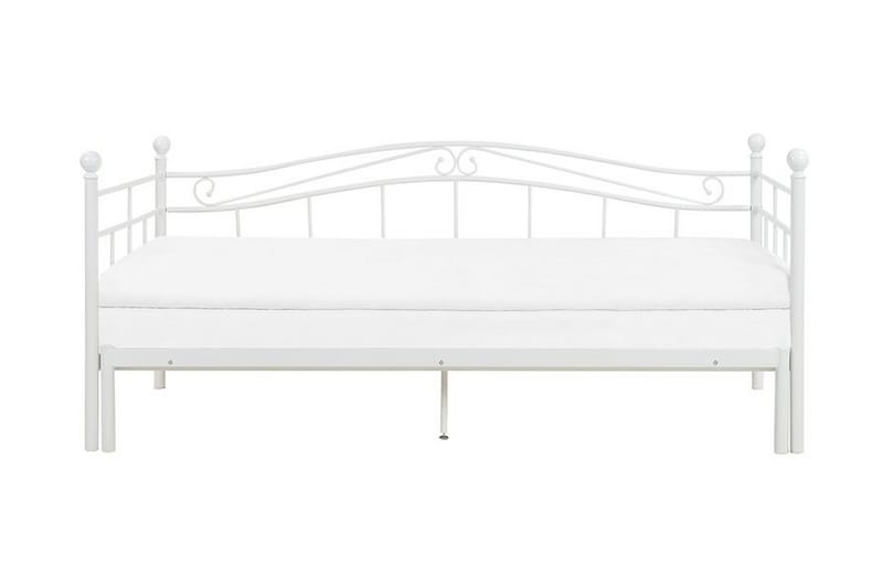 Tulle dobbelt seng 90-180 | 200 cm - Hvid - Møbler - Senge - Sengeramme & sengestel