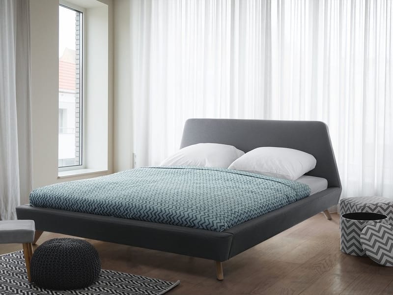 Vienne Dobbelt seng 160 | 200 cm - Grå - Møbler - Senge - Sengeramme & sengestel