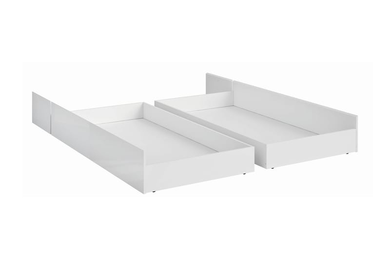 Holten Sengeskuffe 199 cm - Hvid - Møbler - Senge - Sengetilbehør & sengegavl - Opbevaring til senge - Sengeskuffe