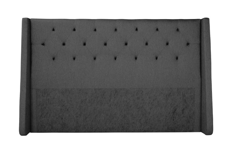 Imperia sengegavl 210 cm - mørkegrå - Møbler - Senge - Sengetilbehør & sengegavl - Sengegavle