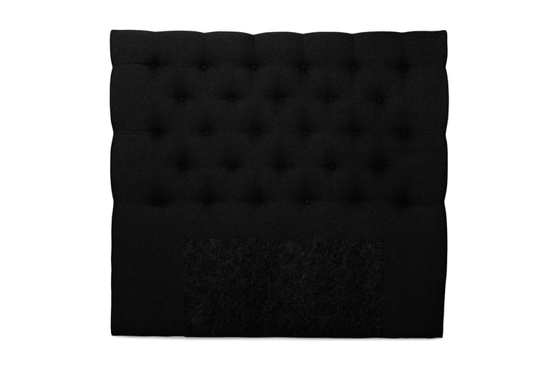 Royal sengegavl 140 cm - sort - Møbler - Senge - Sengetilbehør & sengegavl - Sengegavle