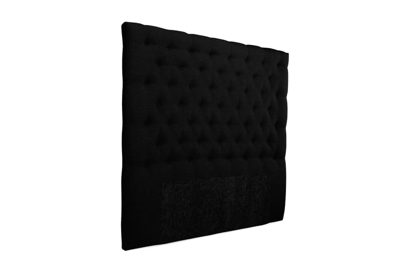 Royal sengegavl 180 cm høj - sort - Møbler - Senge - Sengetilbehør & sengegavl - Sengegavle