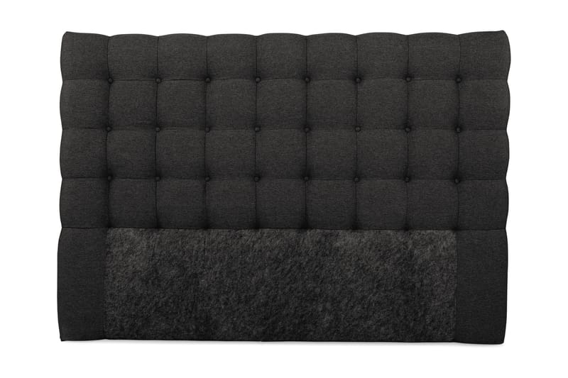 Royal sengegavl 180 cm knapper - mørkegrå - Møbler - Senge - Sengetilbehør & sengegavl - Sengegavle