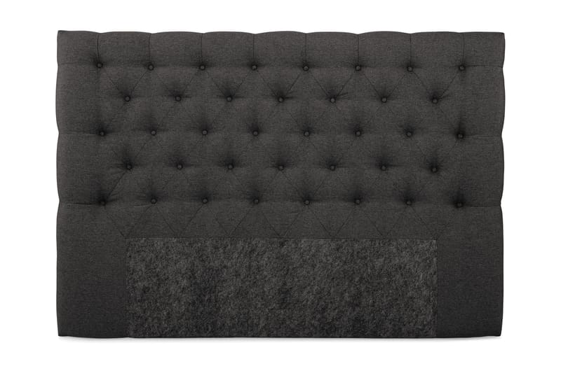 Royal sengegavl 180 cm - mørkegrå - Møbler - Senge - Kontinentalsenge