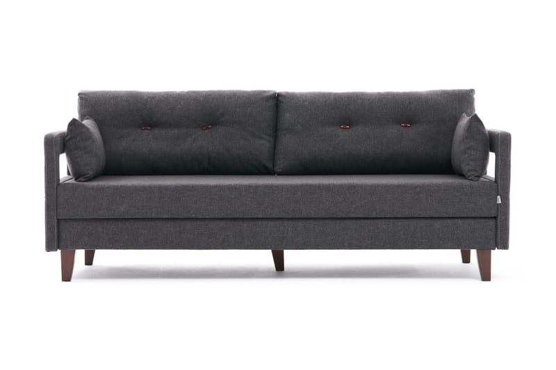 Angola Sofa 3-Pers. - Antracit - Møbler - Sofaer - 3 personers sofa